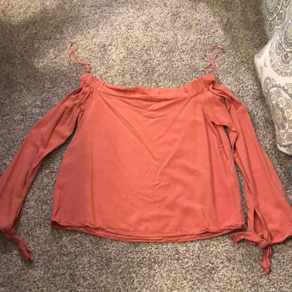 American threads off shoulder shirt
